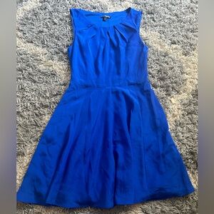 Express royal blue dress